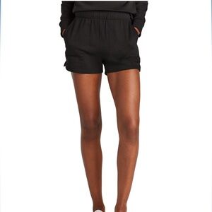 District Perfect Tri Fleece Shorts Heather Grey Gray Women’s Medium Med M Lounge